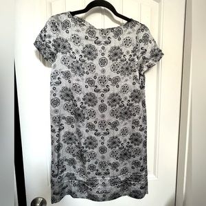 Built by Wendy Silk Swan Print Tunic Dress, size XS